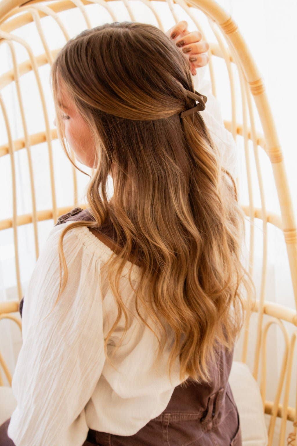 Brown Claw Clip