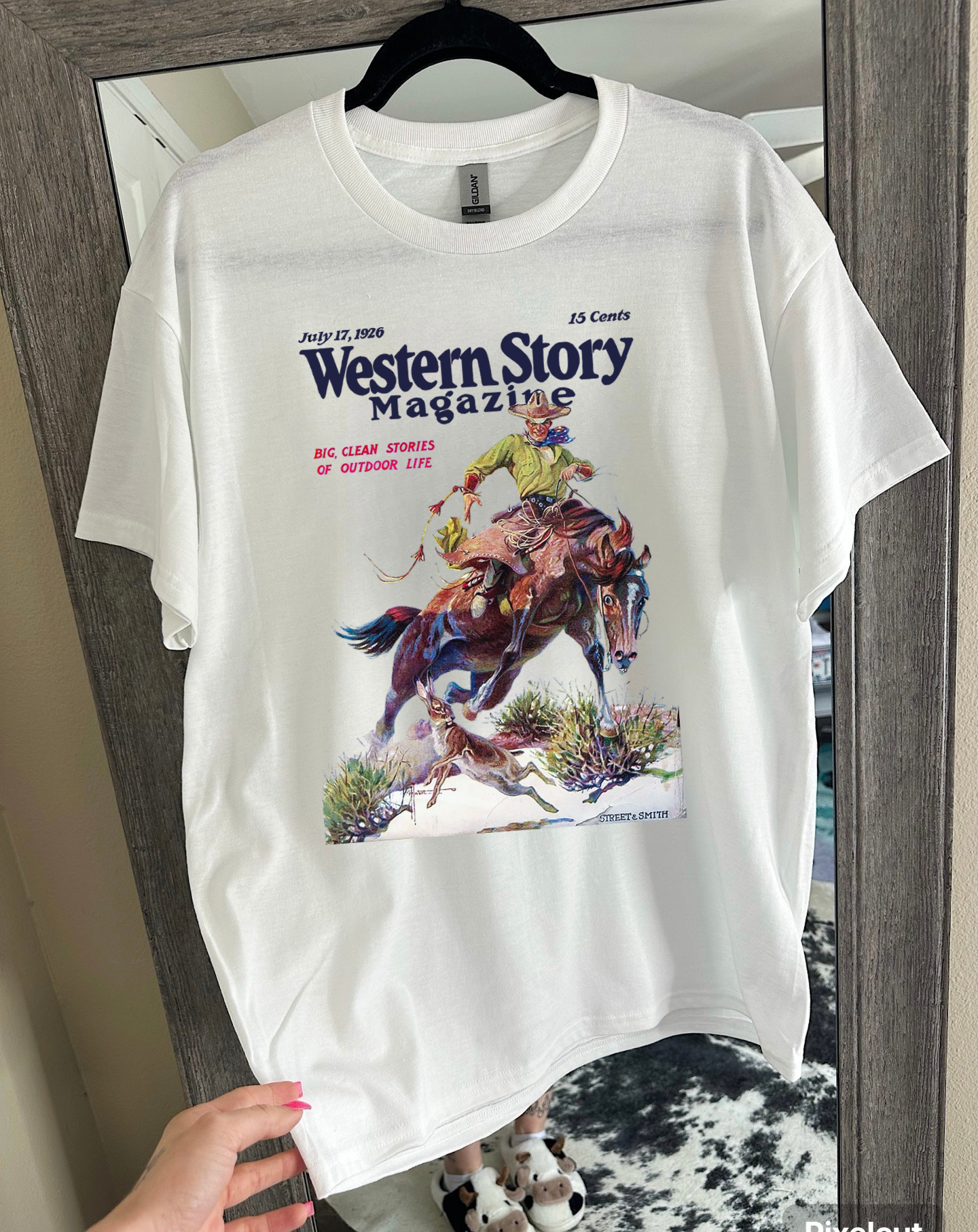 Western Magazine Cover Tee