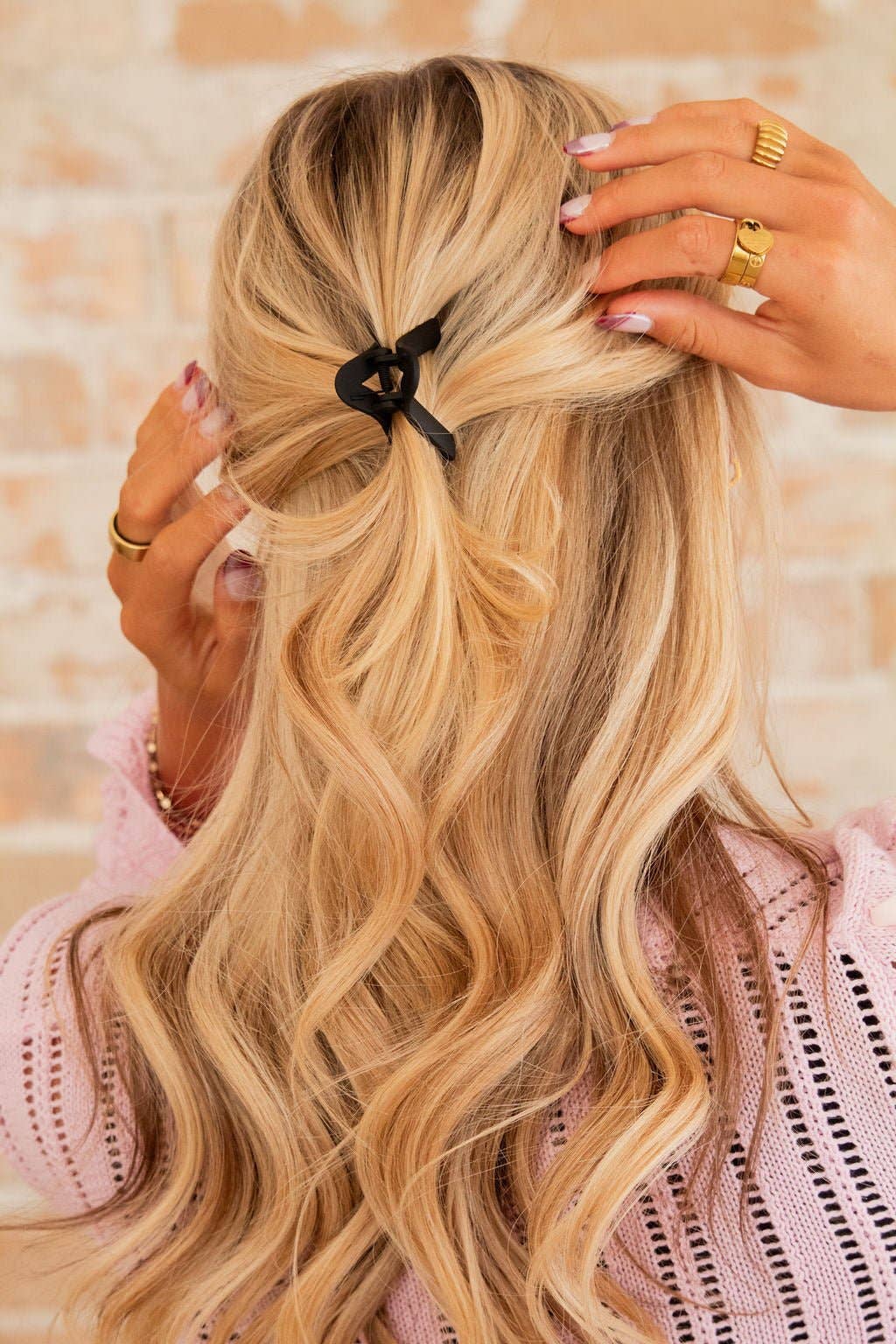 Brown Claw Clip
