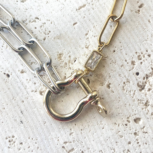 Shackle Necklace Mixed