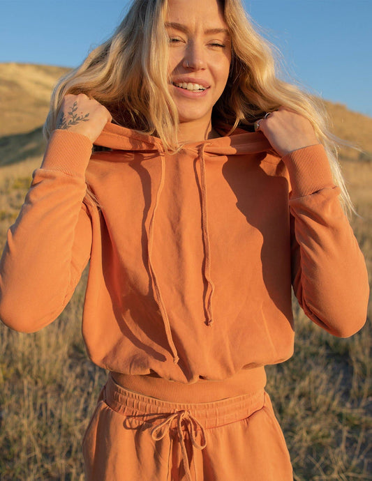 People Of Leisure - The New Daybreak Hoodie 2.0 - Peach: Large