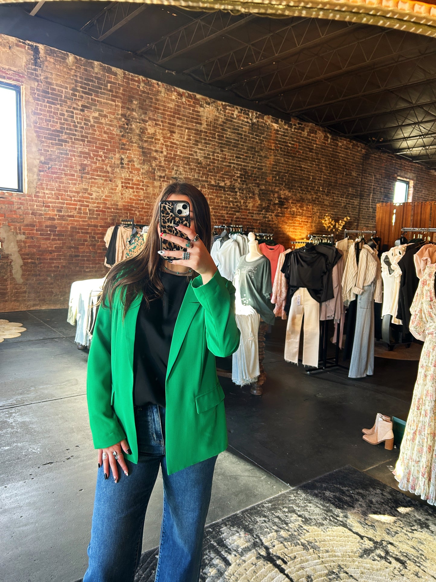 Kelly Green Blazer