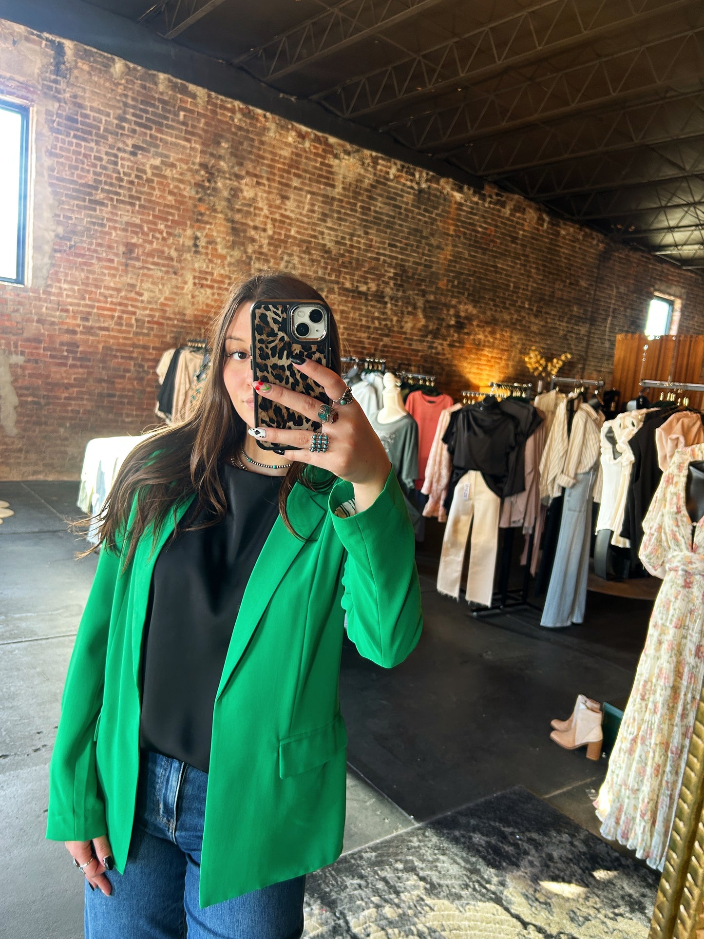 Kelly Green Blazer