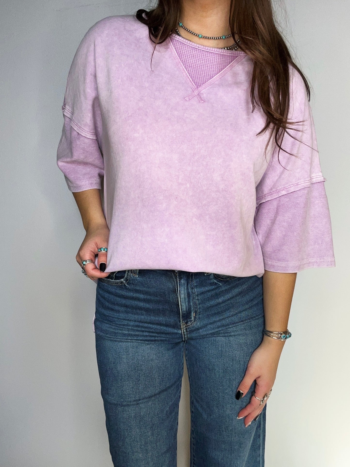 Lilac Oversized Tee