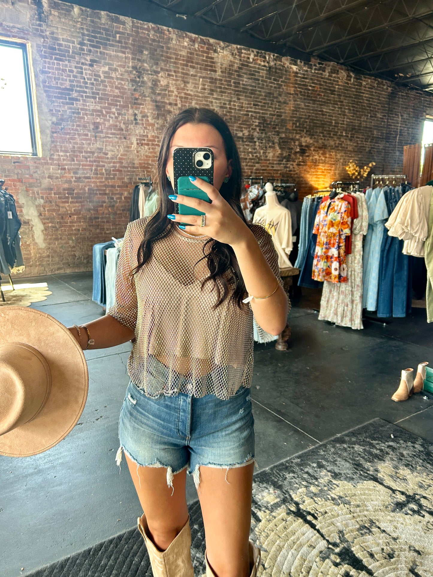 Rhinestone Cowgirl Top