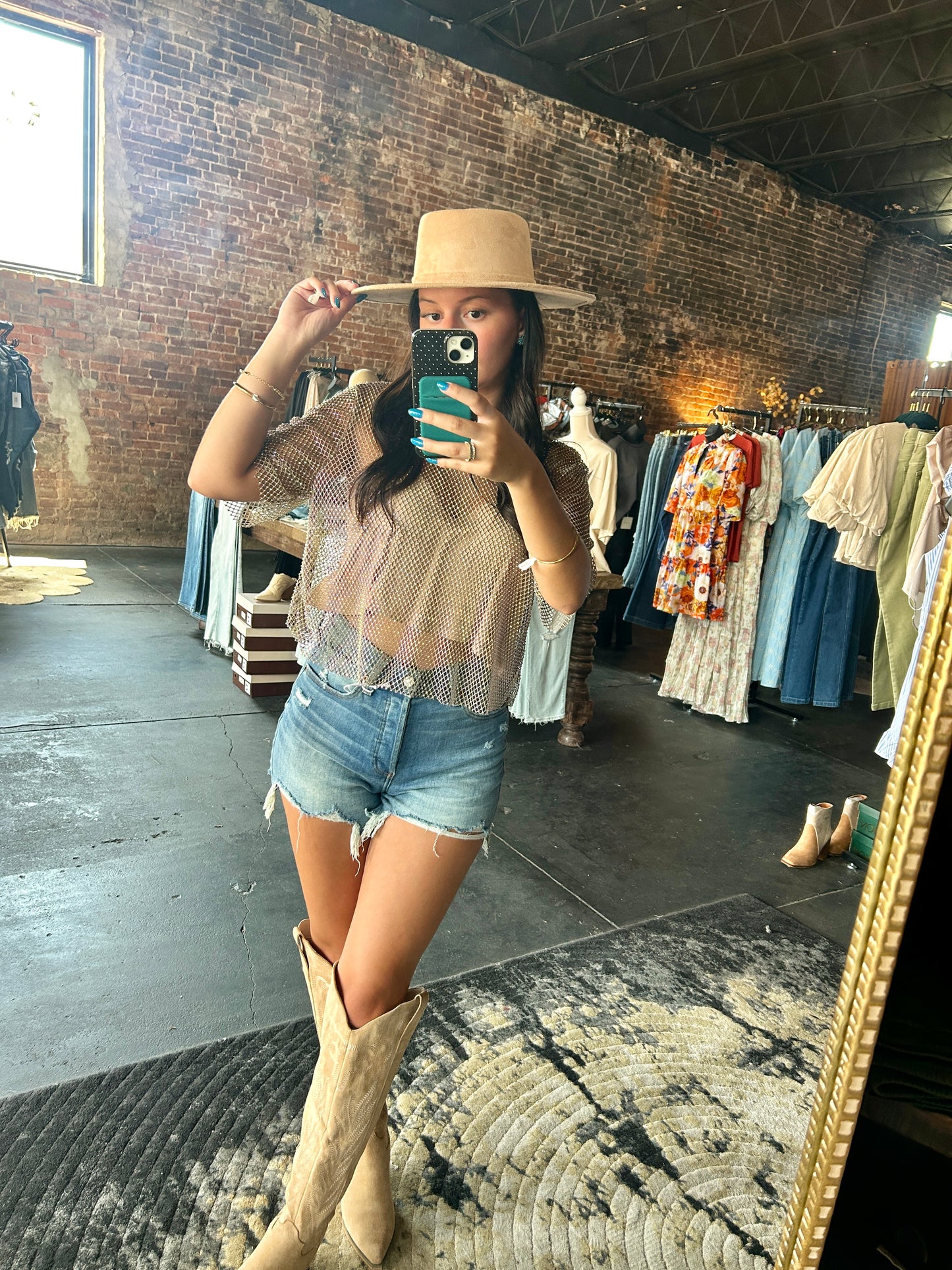 Rhinestone Cowgirl Top