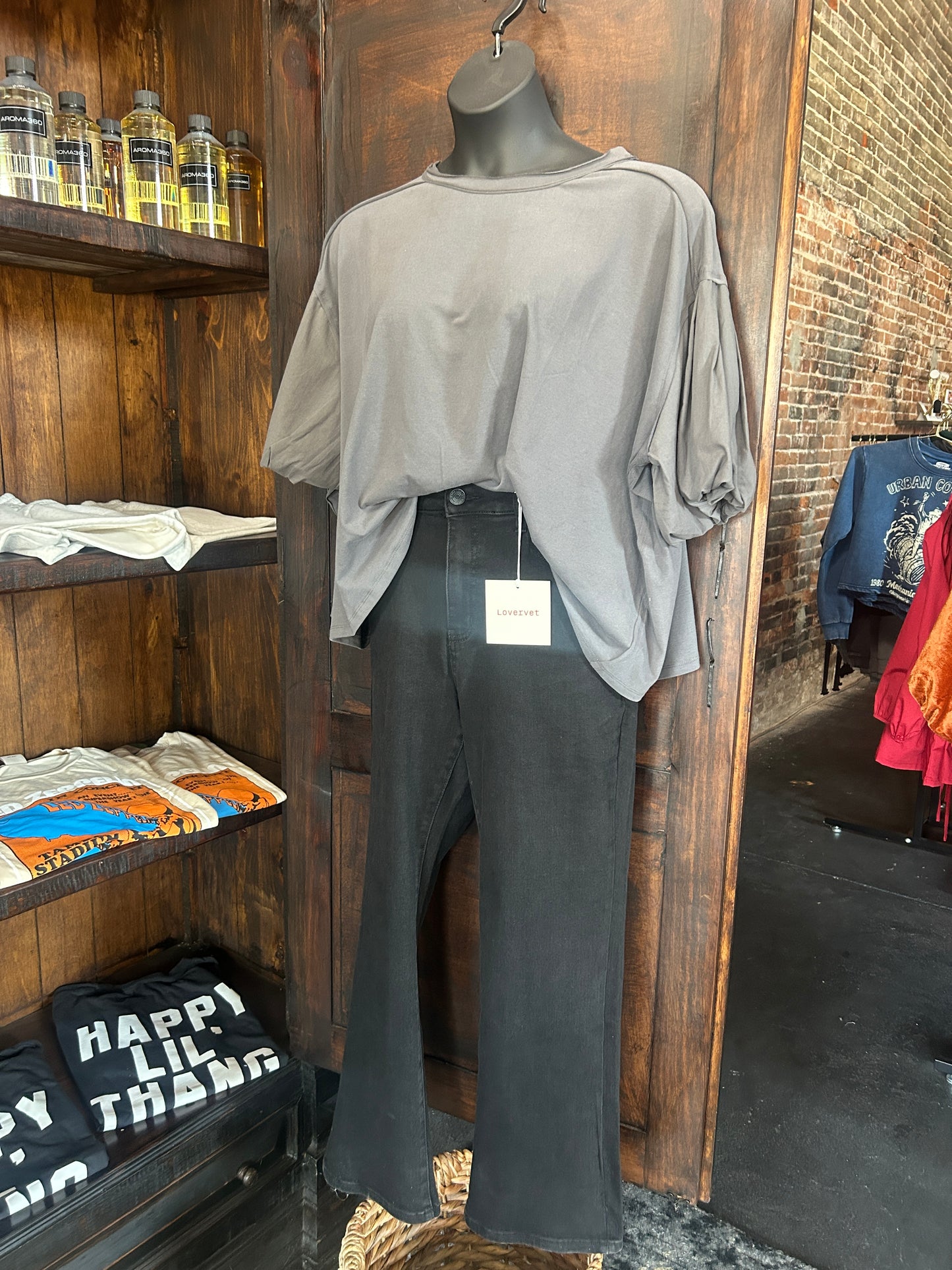 High Rise Crop Flare