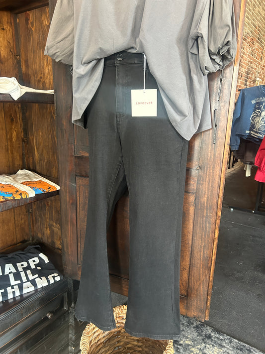 High Rise Crop Flare