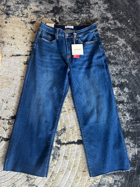 LOVERVET MID RISE WIDE LEG