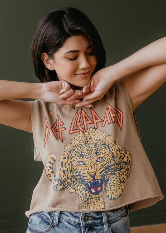 People Of Leisure - Def Leppard Pyromania Tank: M