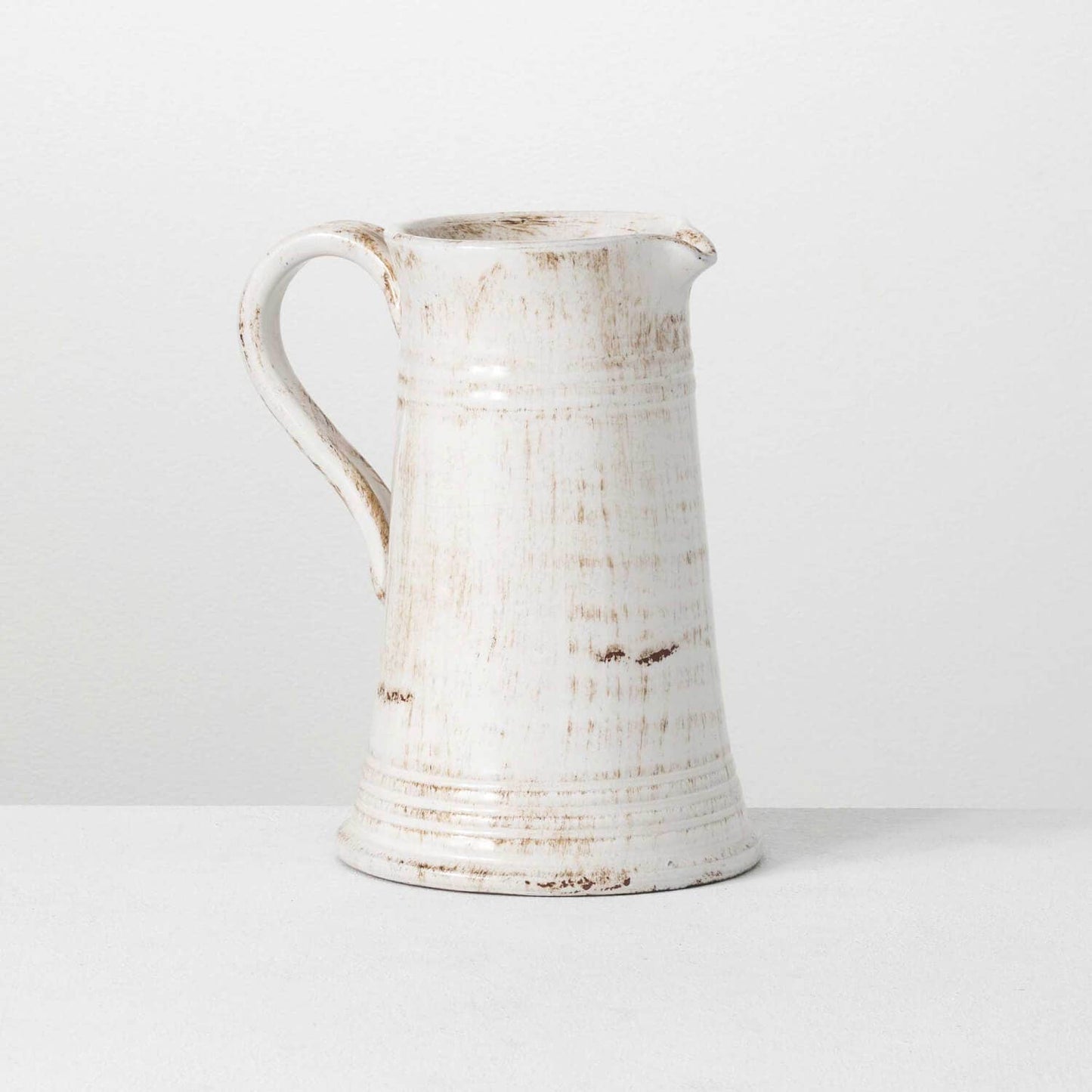 Sullivans Home Decor - GLAZED CERAMIC PITCHER