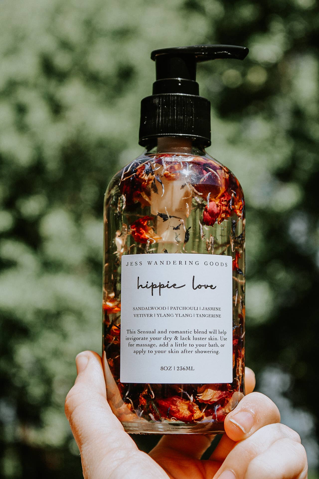 Jess Wandering Goods - Hippie Love Bath and Body Oil